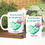 Thumbnail: JW Year Text Heart Cactus w/ Flower Mug, Do Not Be Anxious for I am Your God
