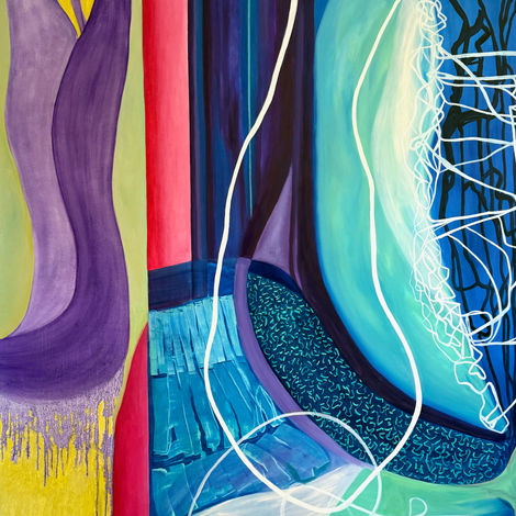 Using an array of visual language to point to the complexities of life