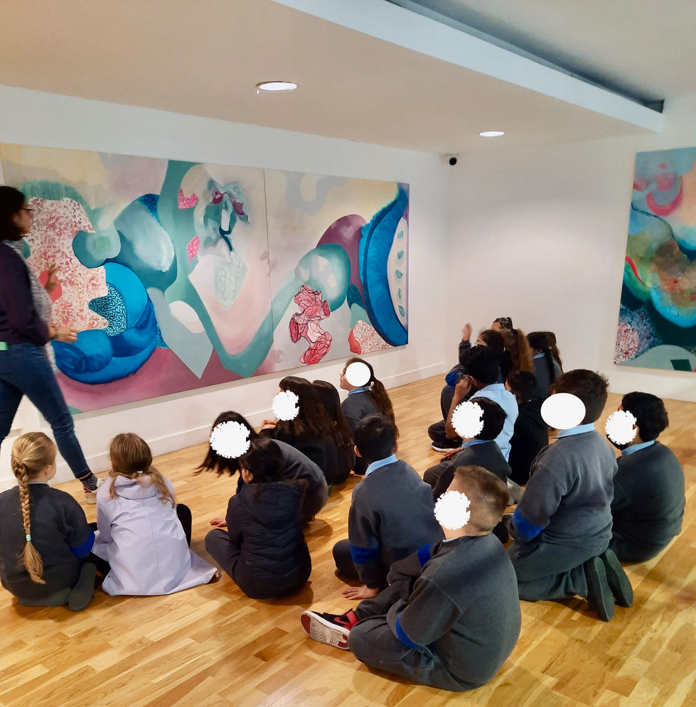 Visual art strategies, school visit