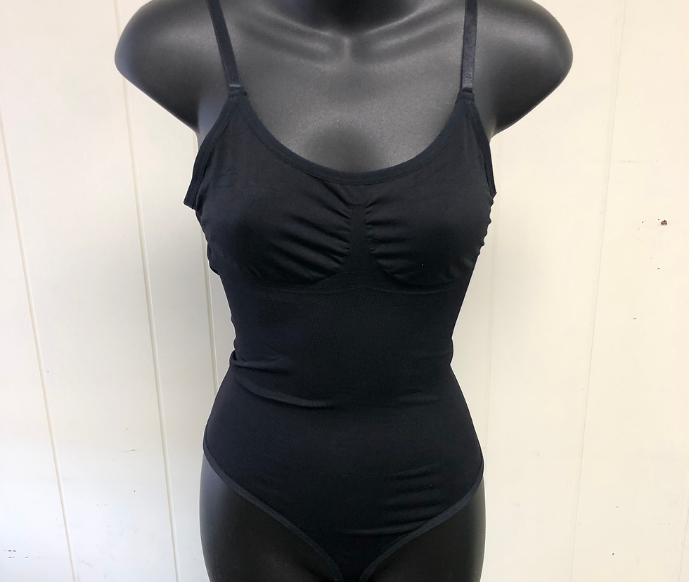 Yogains Tummy Control Shapewear Bodysuit - Large