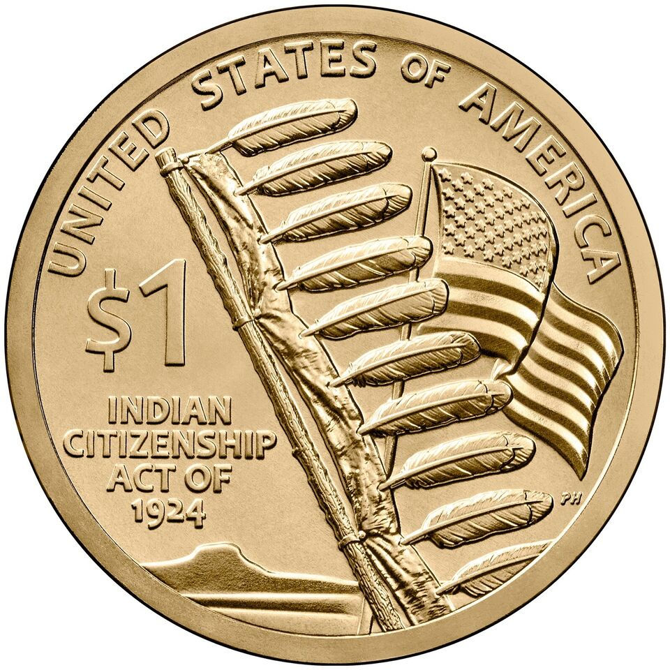 Pristine Uncirculated 2024 P Sacagawea Dollar Coin