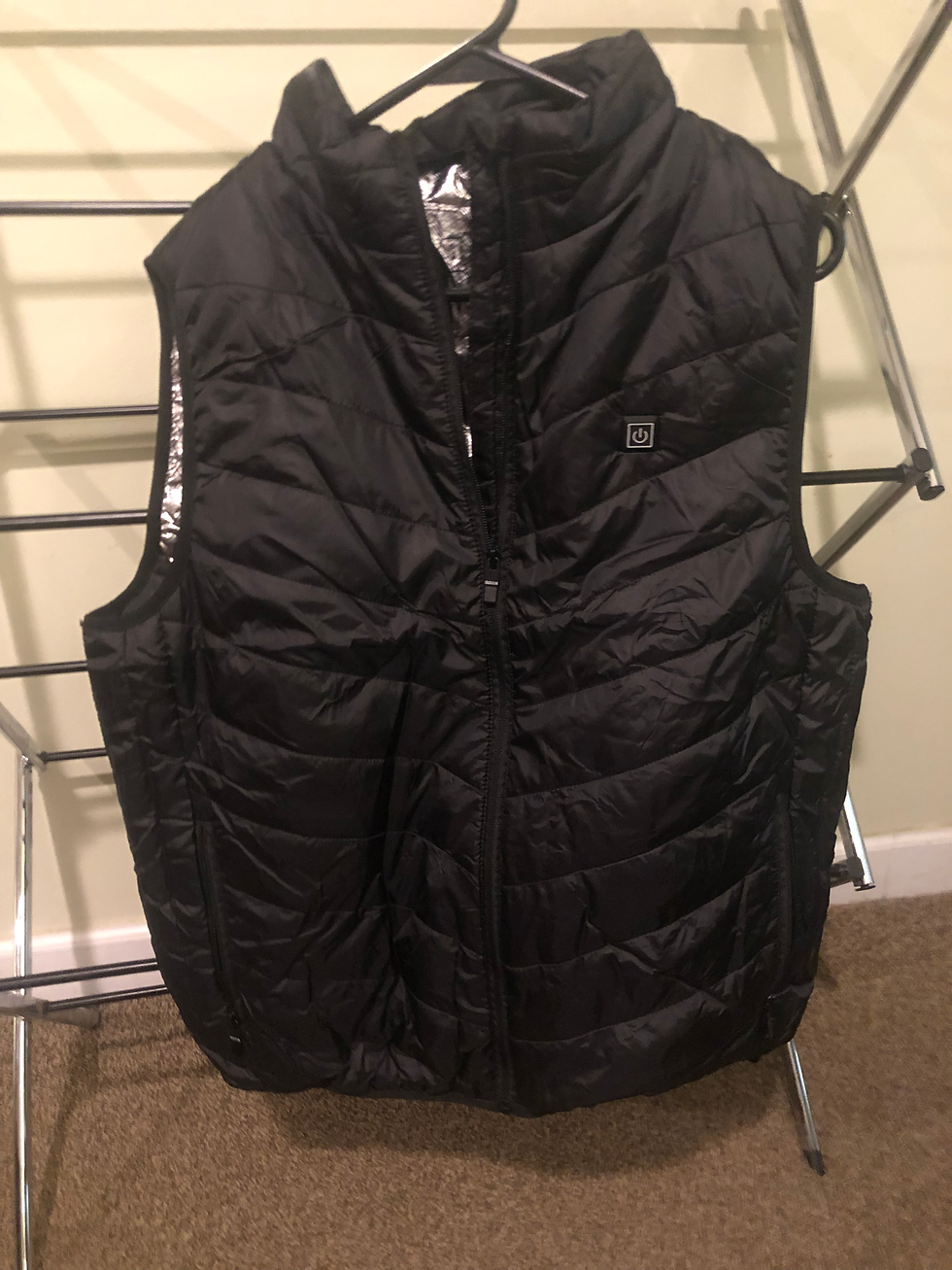 Heated Vest Warm Winter Electric Jacket Size XL