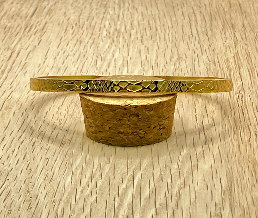 Stainless Steel Gold bangle