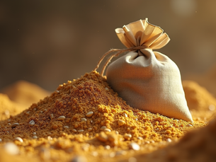 Gold paydirt bag with gold nuggets and flakes for comparing paydirt value and ROI