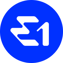 E1 Series logo – Drone filming for electric boat racing with E1