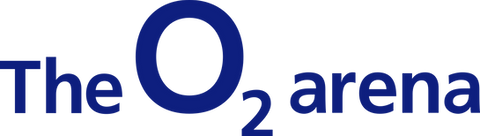 The O2 Arena logo – FPV drone cinematography inside The O2.
