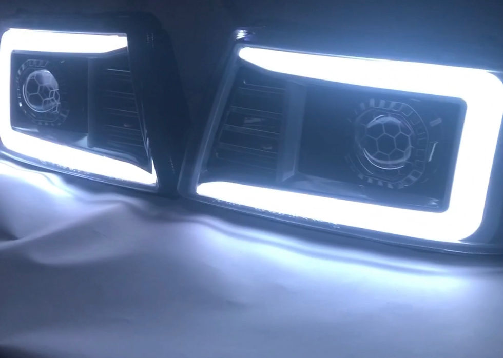 Thumbnail: 01-11 Ford Ranger C-Bar DRL PREBUILT HEADLIGHTS