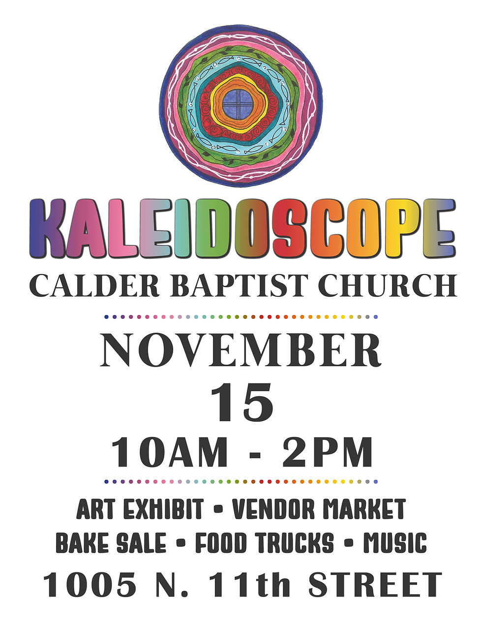 Kaleidoscope Flyers