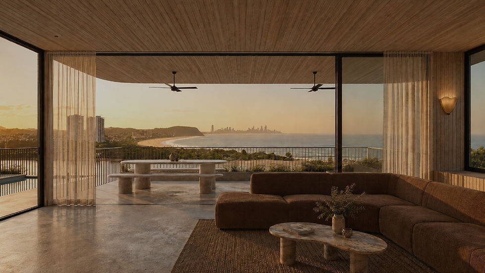 Modern Gold Coast Home With Water Views Designed by Abode Design Studio