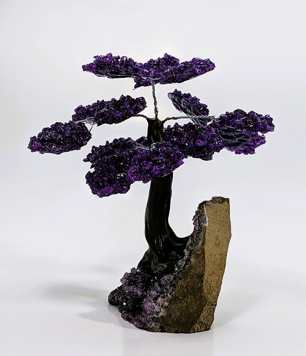 Thumbnail: Amethyst Geode Gemstone Tree