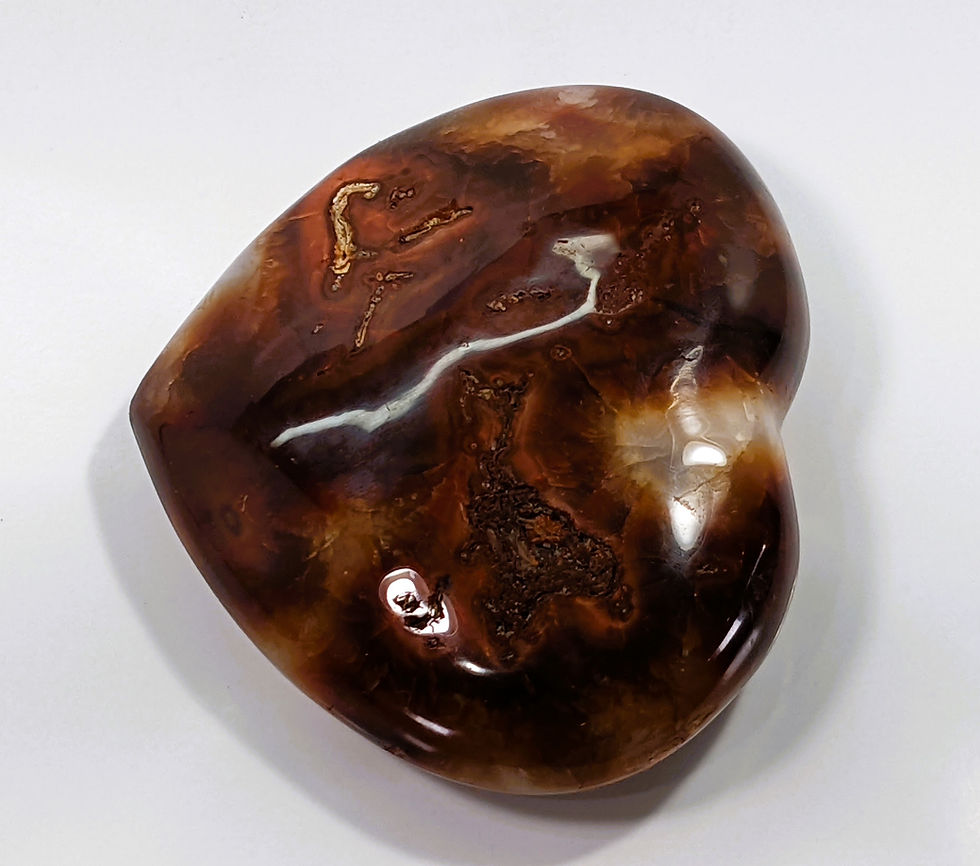 Thumbnail: Carnelian Heart with vibrant orange-red hues, known for its energizing and motivating properties. At jujujems.