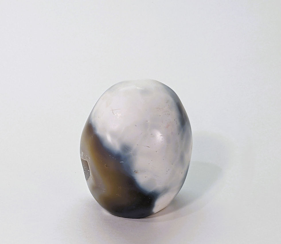 Thumbnail: Orca Agate Freeform with markings of blues and white