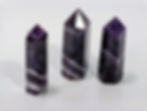 intricately banded Chevron Amethyst Towers