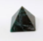 Dark and mysterious Bloodstone Pyramid Carving at jujujems.