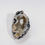 Thumbnail: Intricate and stunning Oco Agate geode half showing quartz druzy center