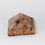 Thumbnail: Sunstone pyramid with warm orange and red hues and sparkling aventurescence.