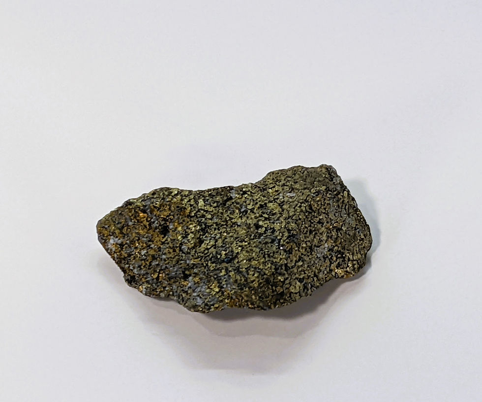 Thumbnail: Natural mixed mineral specimen of Pyrite, Chalcopyrite, and Bornite with striking metallic contrasts.