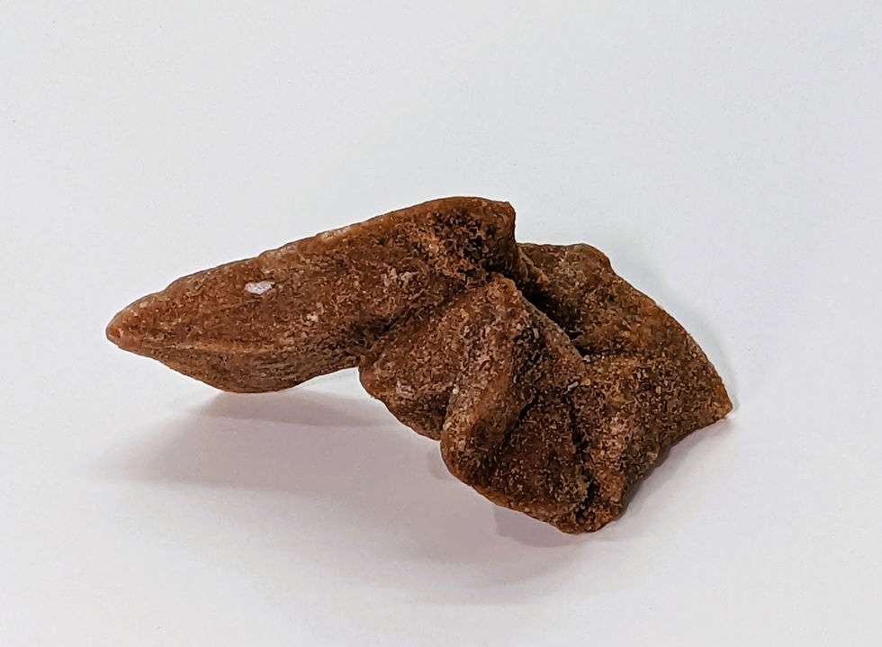 Natural Barite Sand Crystal resting on its matrix.