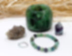 Fluorite tealight, Rainbow Fluorite bracelet, Fluorite ring, polished Fluorite, and Fluorite tower