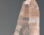 Striated Red Lemurian Quartz with unique markings tied to spiritual awakening and alignment