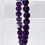 Thumbnail: Amethyst crystal bracelet with rich purple tones, known for calming energy and spiritual clarity. At jujujems.