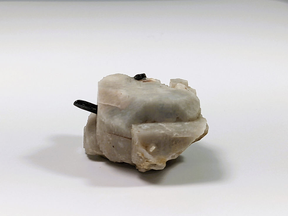 Thumbnail: out-of-this-world aegirine in feldspar specimen