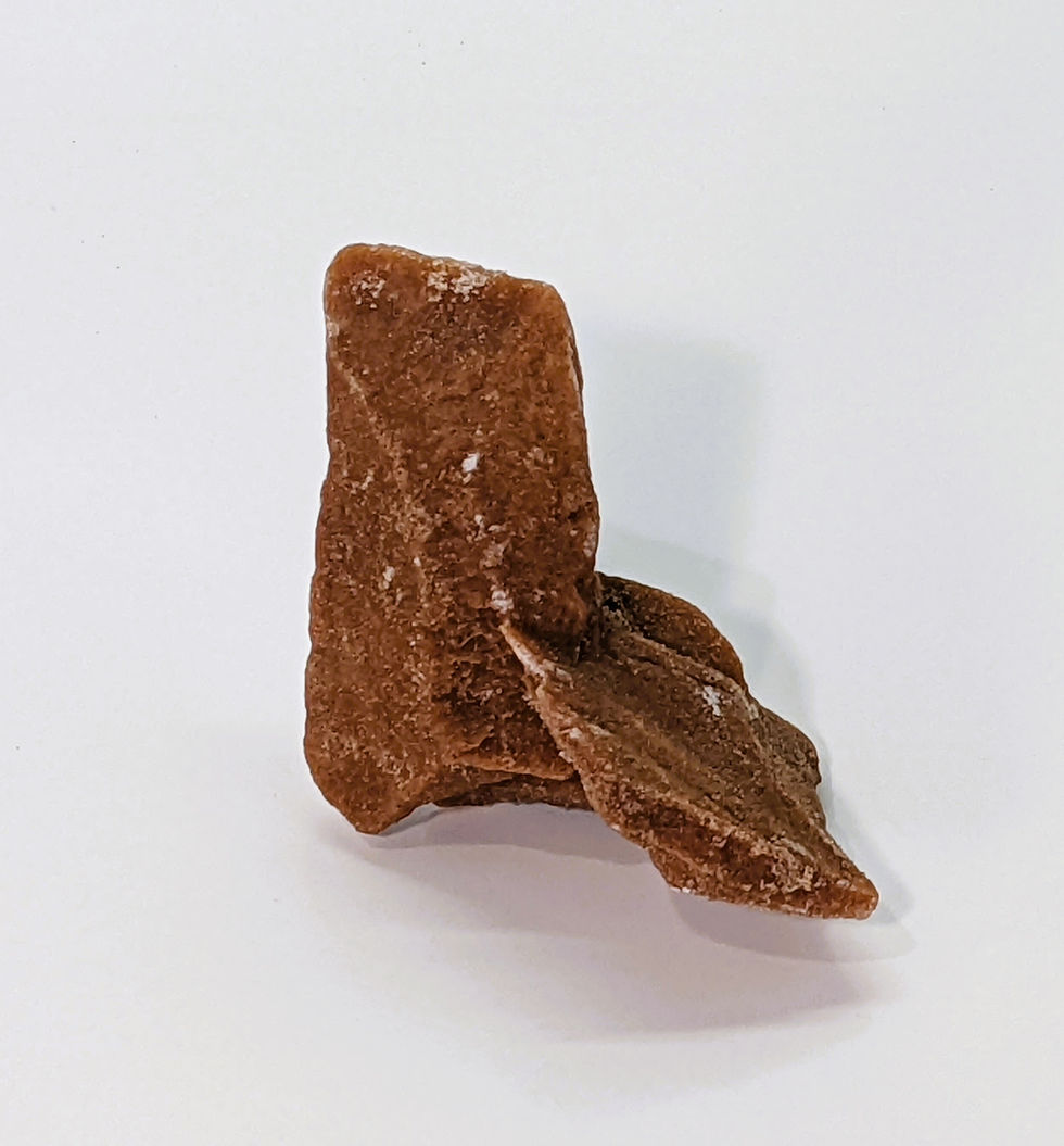 Thumbnail: Natural Barite Sand Crystal resting on its matrix.