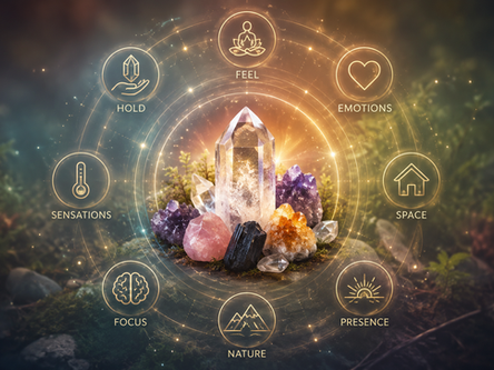 Graphic of Crystal Energy types