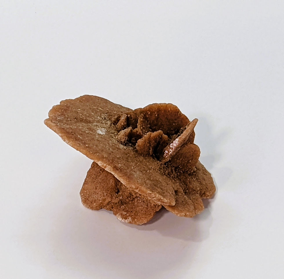 Thumbnail: Natural Barite Sand Crystal with granular texture and sandy hues.