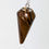 Thumbnail: Tiger’s Eye Pendulum with silky golden and reddish-brown bands.