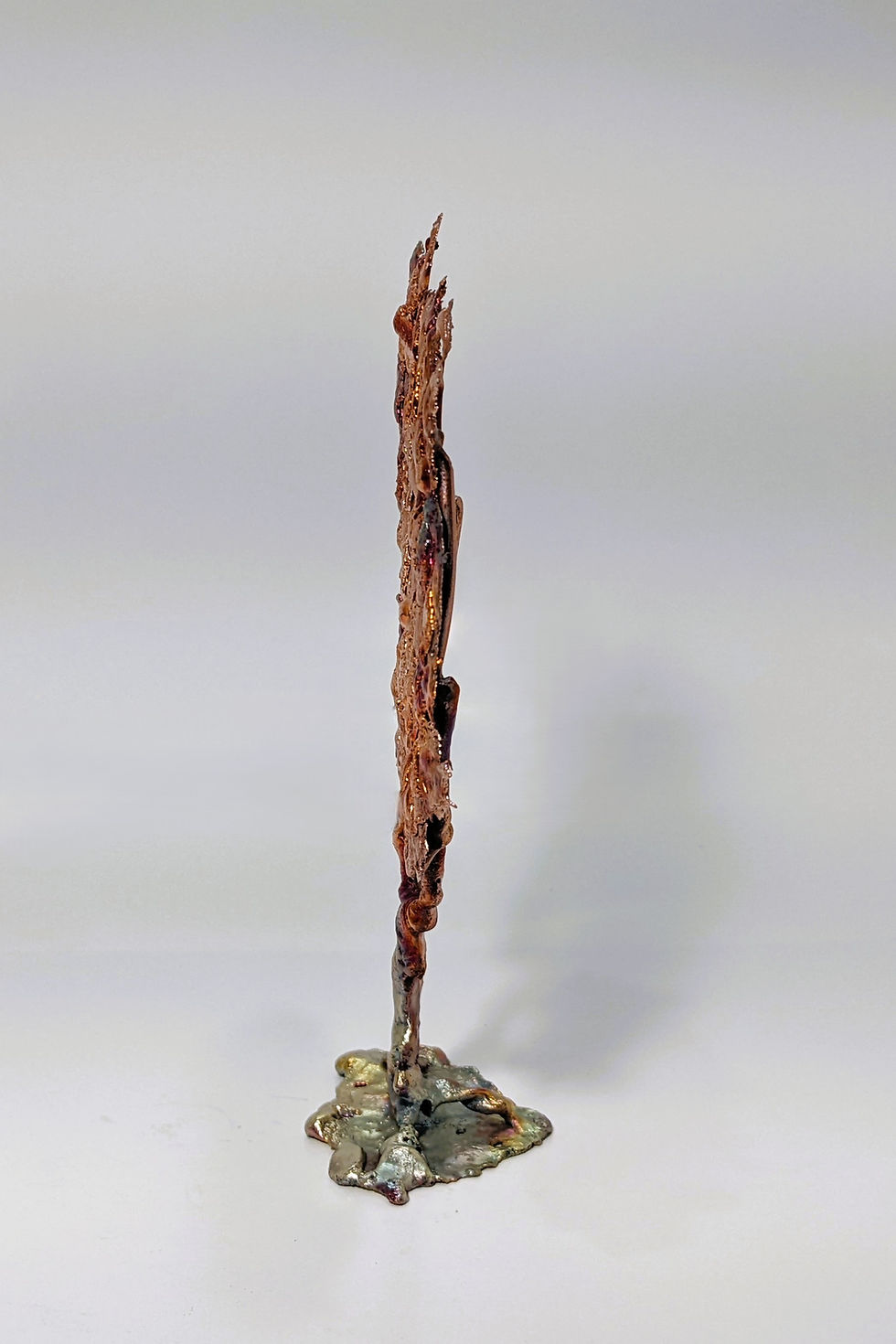 Thumbnail: Copper tree with multicolor patina