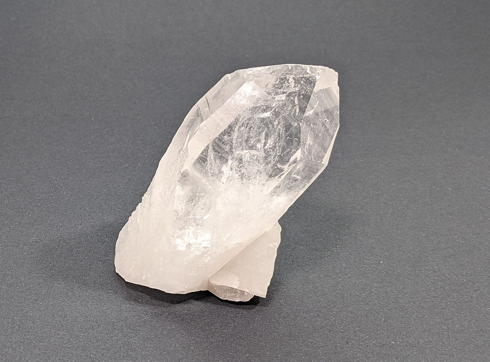 Thumbnail: Mystical Lemurian Quartz crystal used for soul star chakra connection