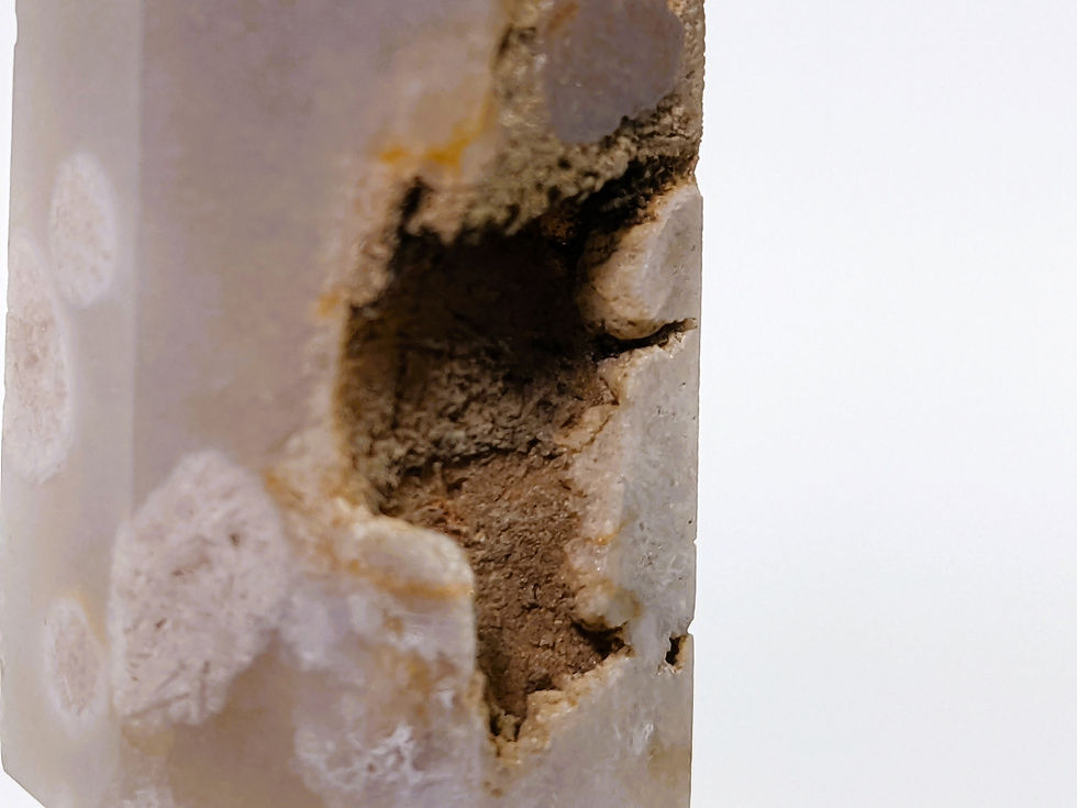 Thumbnail: Flower Agate Tower w/Vug