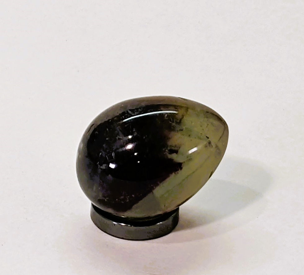 Thumbnail: Carved Fluorite Eggs in lovely colors