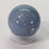 Thumbnail: Glossy Angelite crystal sphere with cool blue tones