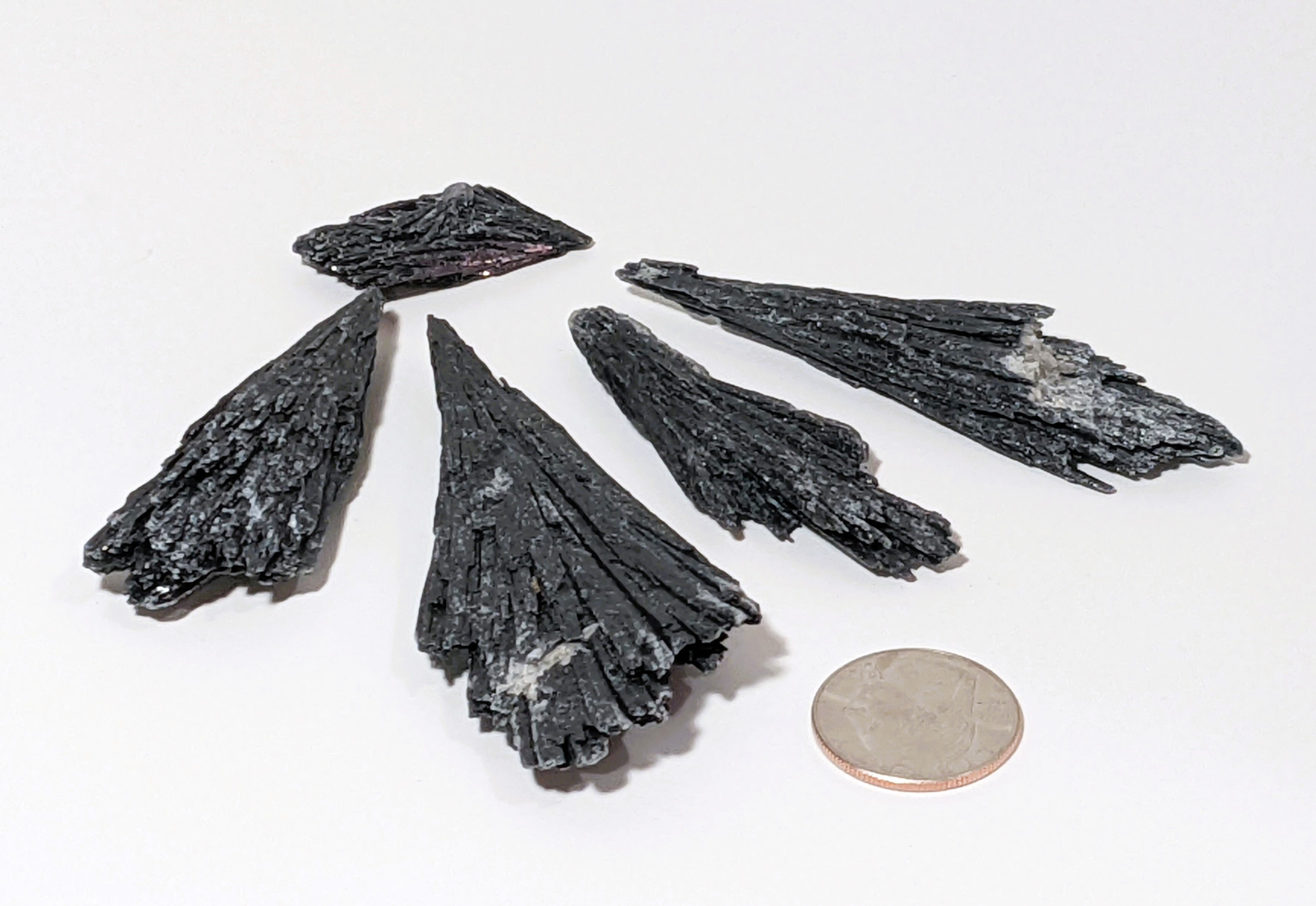 Black Kyanite Set to sweep away bad energy