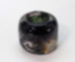 carved fluorite tealight holder