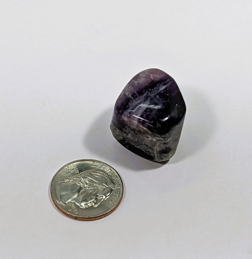 Thumbnail: Fluorite: Colorful, clarity-enhancing and energy clearing properties. Explore this crystal at jujujems.