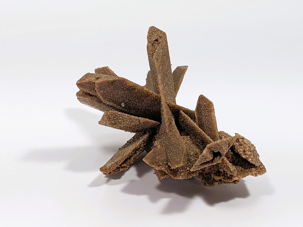 Thumbnail: Bladed Gypsum Selenite Cluster