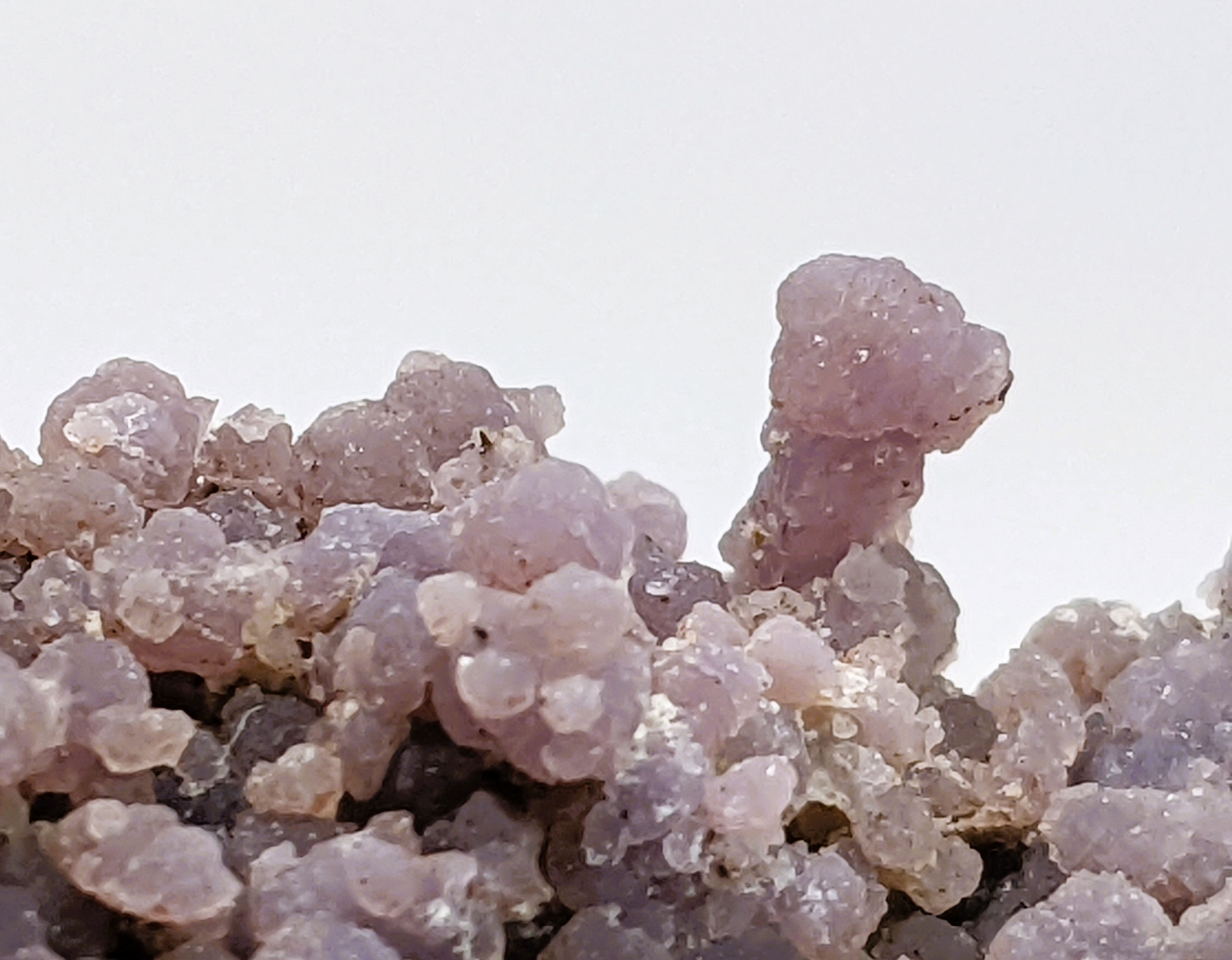 Interesting and intriguing grape agate specimen