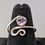 Thumbnail: Silver-plated ring featuring gemstone detail, playful and adjustable for most fingers.