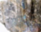 Rough Labradorite chunk in its basic, natural, glowing form