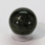 Green Net Jasper Sphere so dark and intriguing!