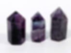 Fluorite Points in vibrant colors