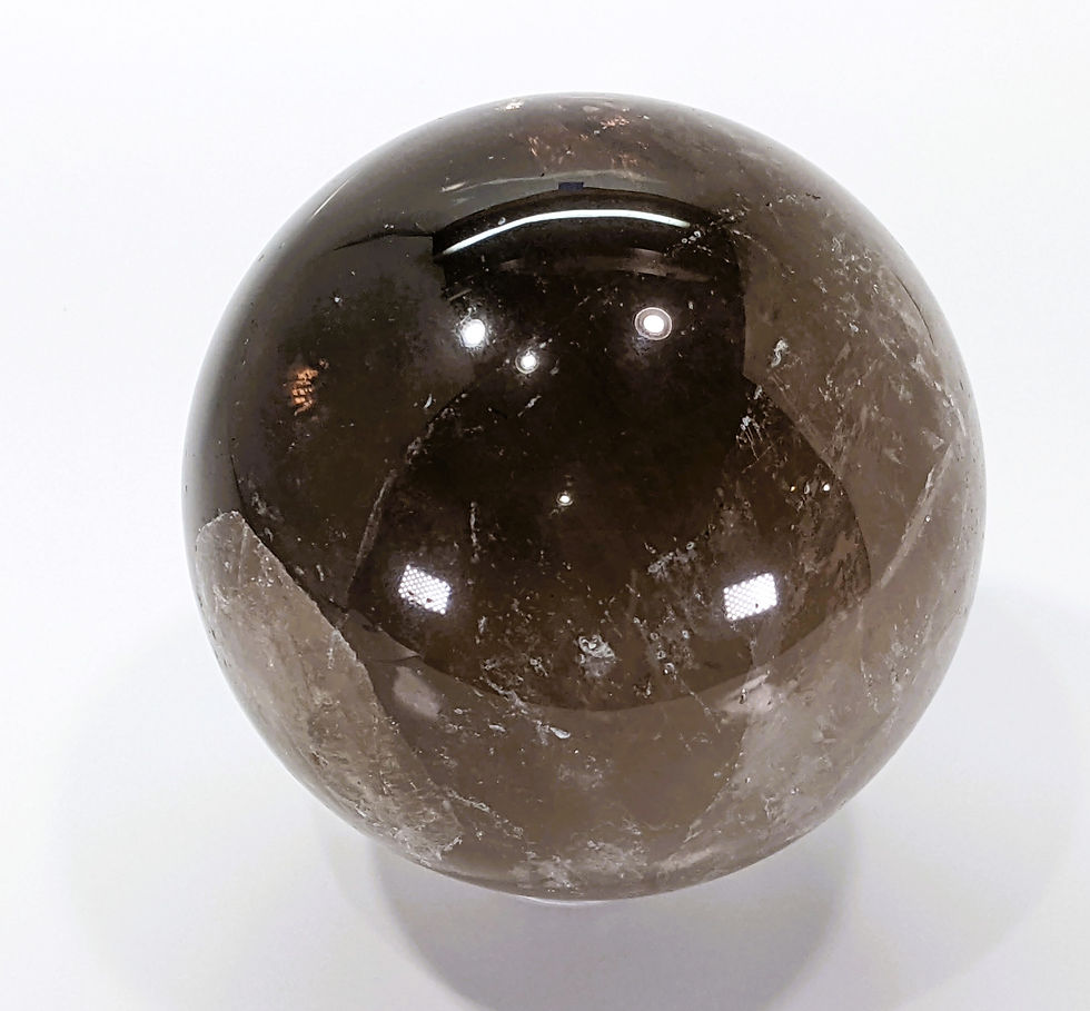 Thumbnail: Large Smoky Quartz Sphere