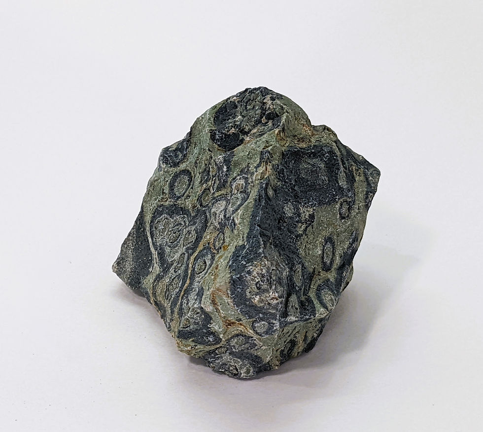 Thumbnail: Rough Kambaba Jasper with deep green swirls and earthy tones