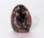Unique Rhodonite freeform for emotional support and grounding.