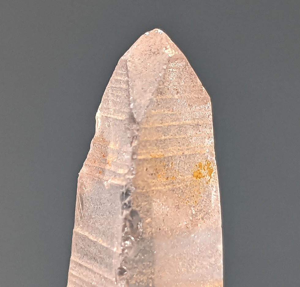 Thumbnail: Rare Red Lemurian crystal specimen known for encoded energy and powerful vibration