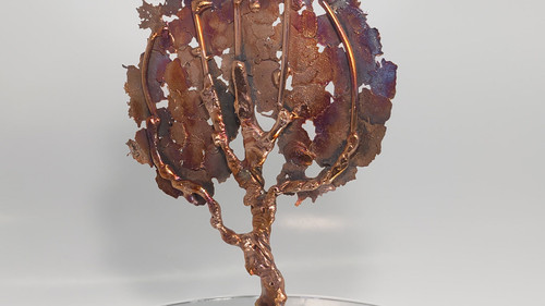 Hand-Crafted Copper Tree | jujujems