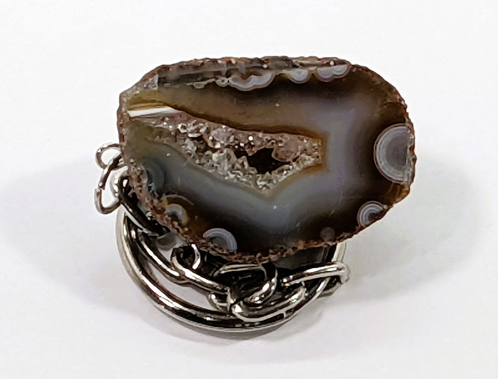 Thumbnail: Fun Agate Keychains for your travels